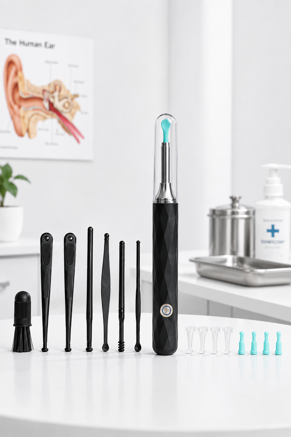 Otoscope de nettoyage d'oreilles