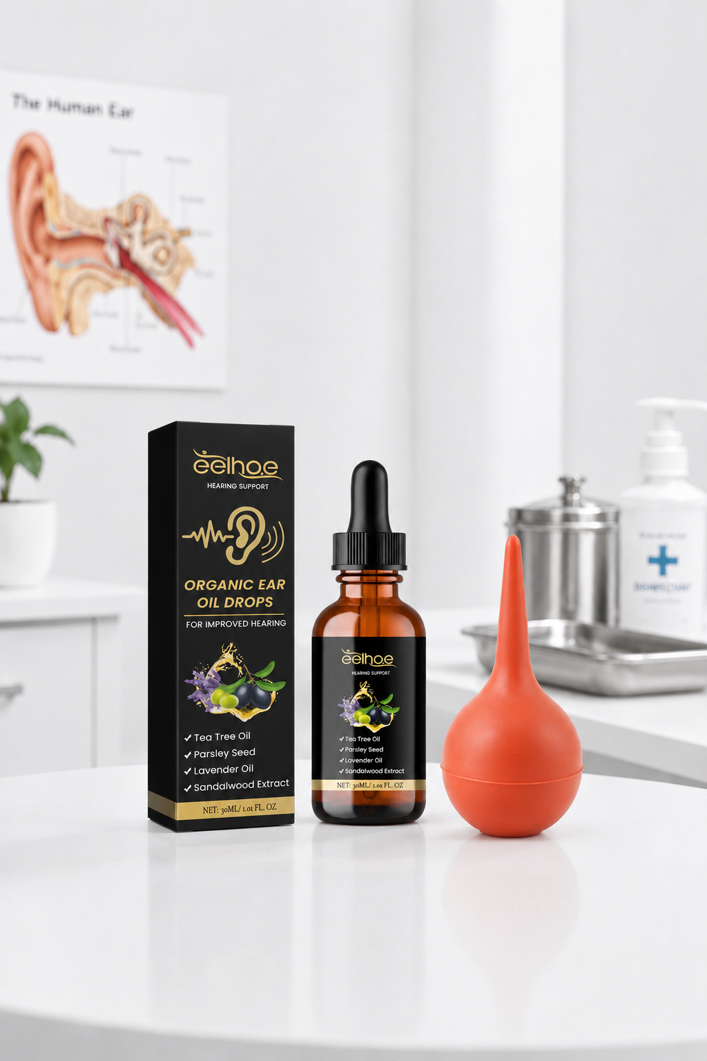 Sérum + Poire auriculaire
