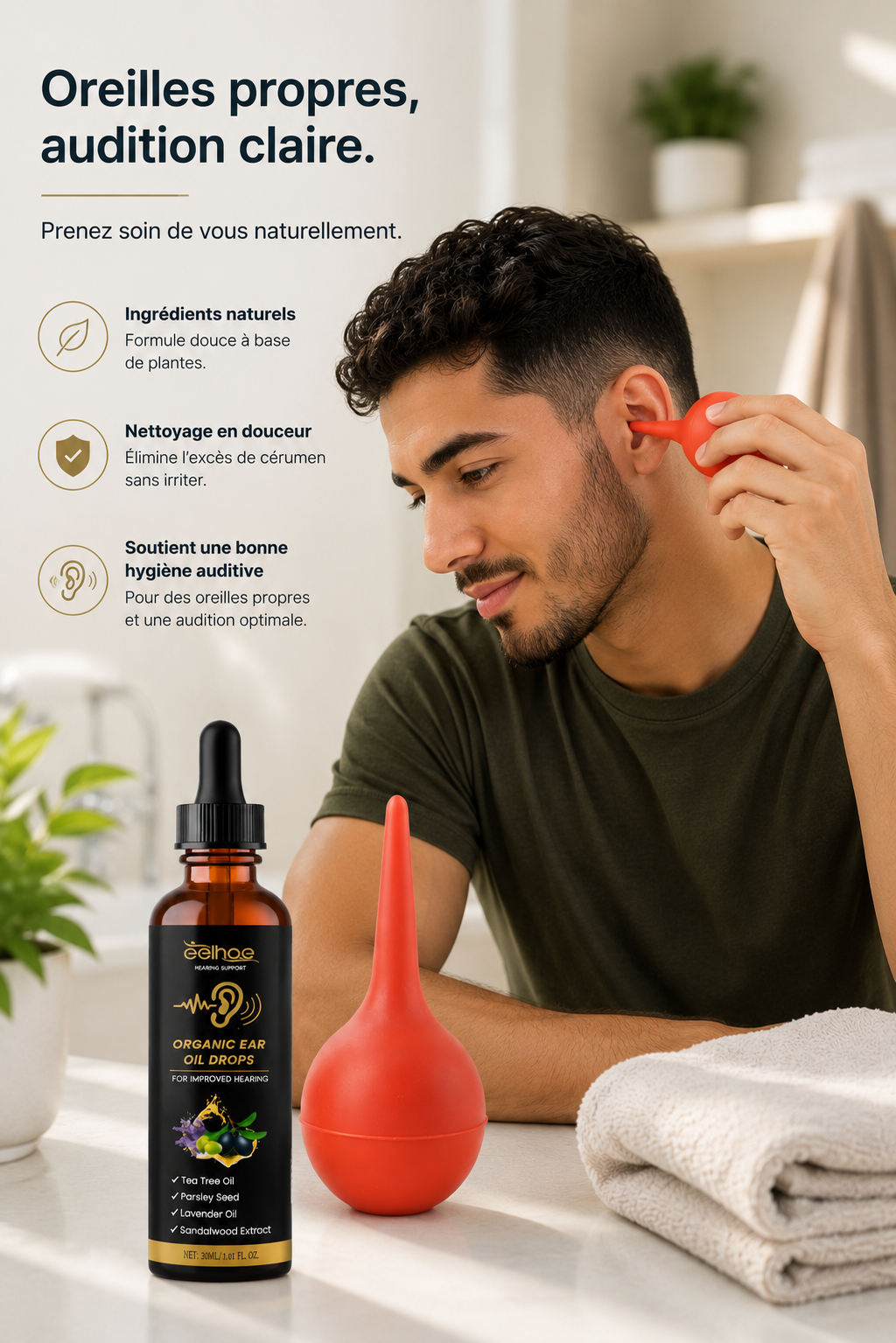 Sérum + Poire auriculaire