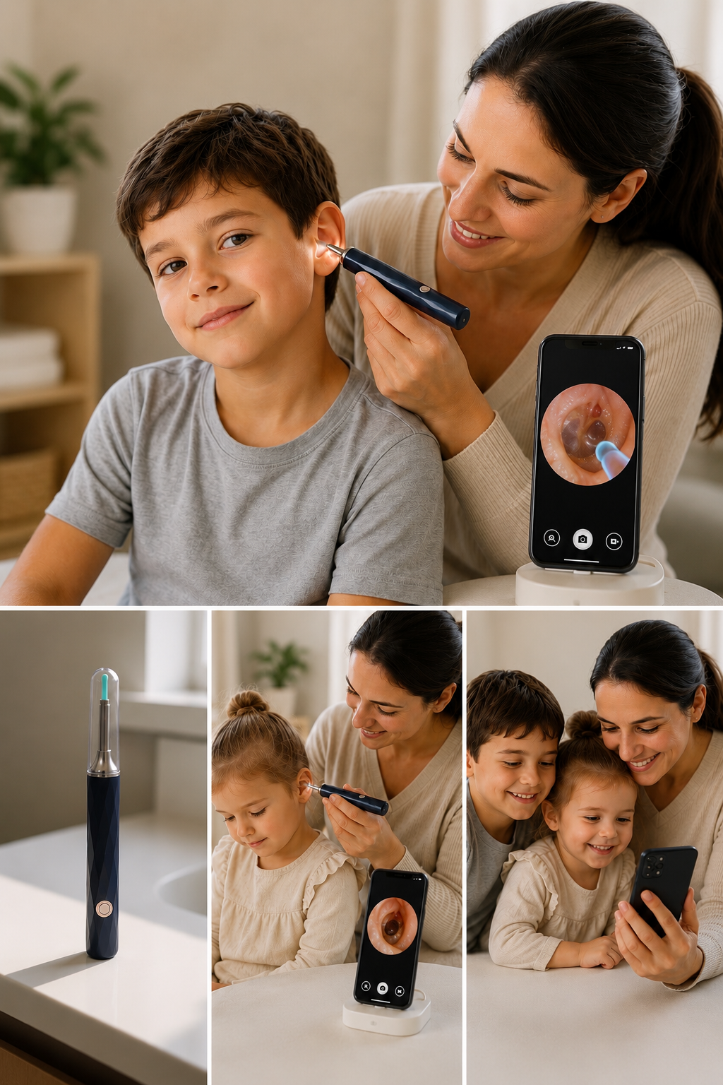 Otoscope de nettoyage d'oreilles